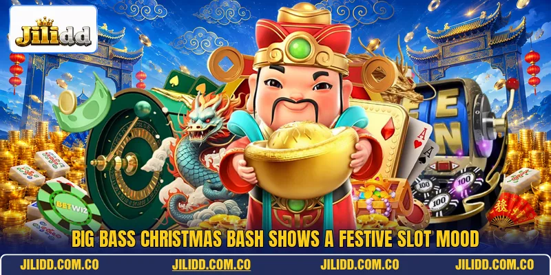 Big Bass Christmas Bash shows a festive slot mood