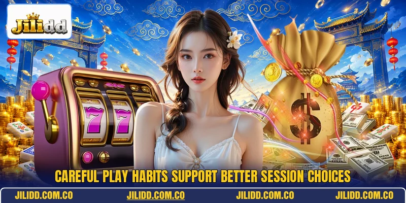 Careful play habits support better session choices