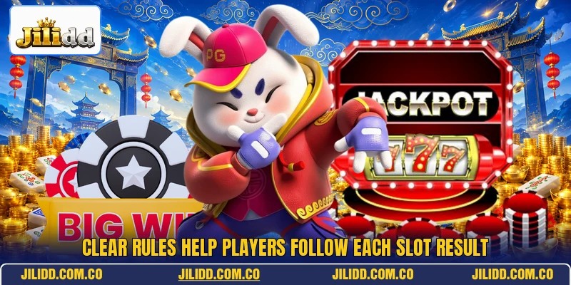 Clear rules help players follow each slot result