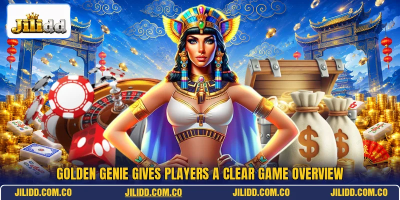 Golden Genie gives players a clear game overview