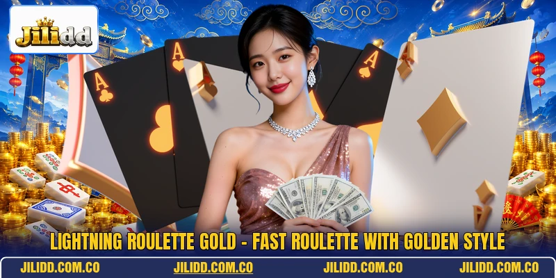 Lightning Roulette Gold - Fast Roulette With Golden Style