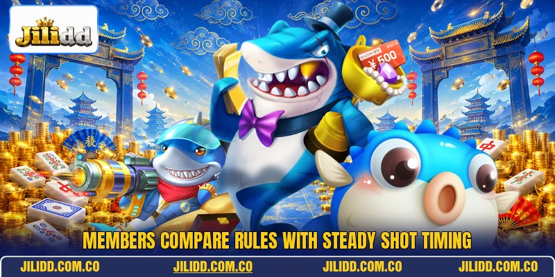 Members compare rules with steady shot timing