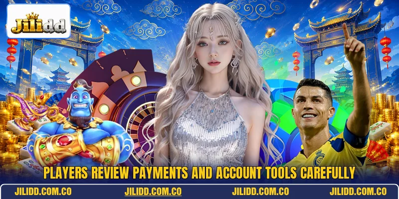 Players review payments and account tools carefully