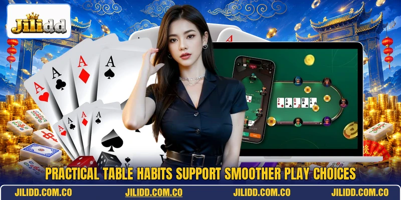Practical table habits support smoother play choices Practical table habits support smoother play choices