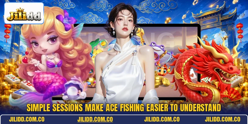 Simple sessions make Ace Fishing easier to understand Simple sessions make Ace Fishing easier to understand
