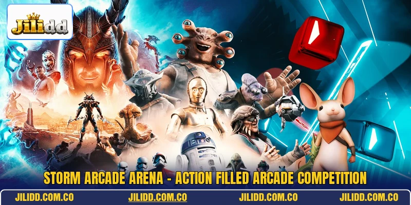 Storm Arcade Arena - Action Filled Arcade Competition