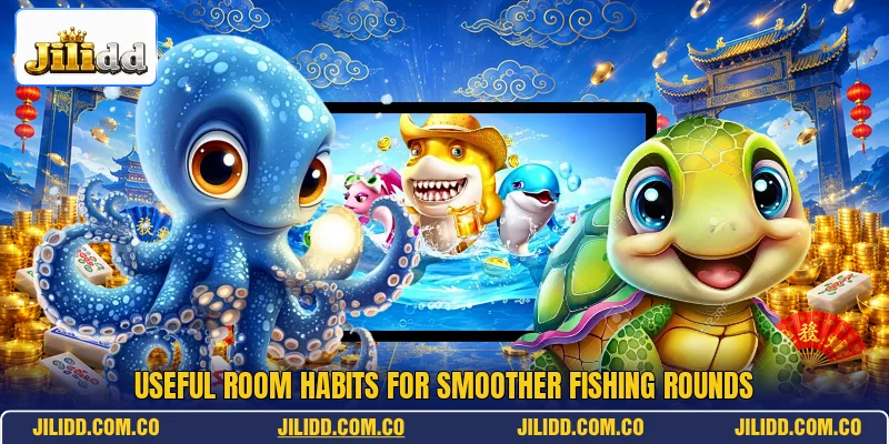 Useful room habits for smoother fishing rounds Useful room habits for smoother fishing rounds